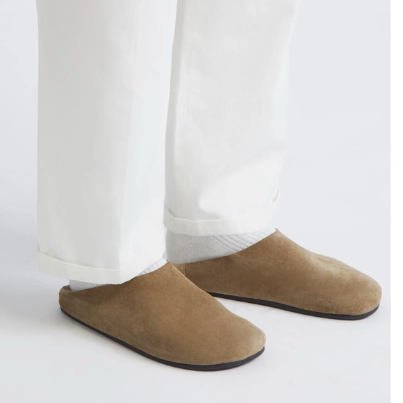 The Row Shoes - The Row Hudson Mules Clogs Beige Suede EU 37 US 7